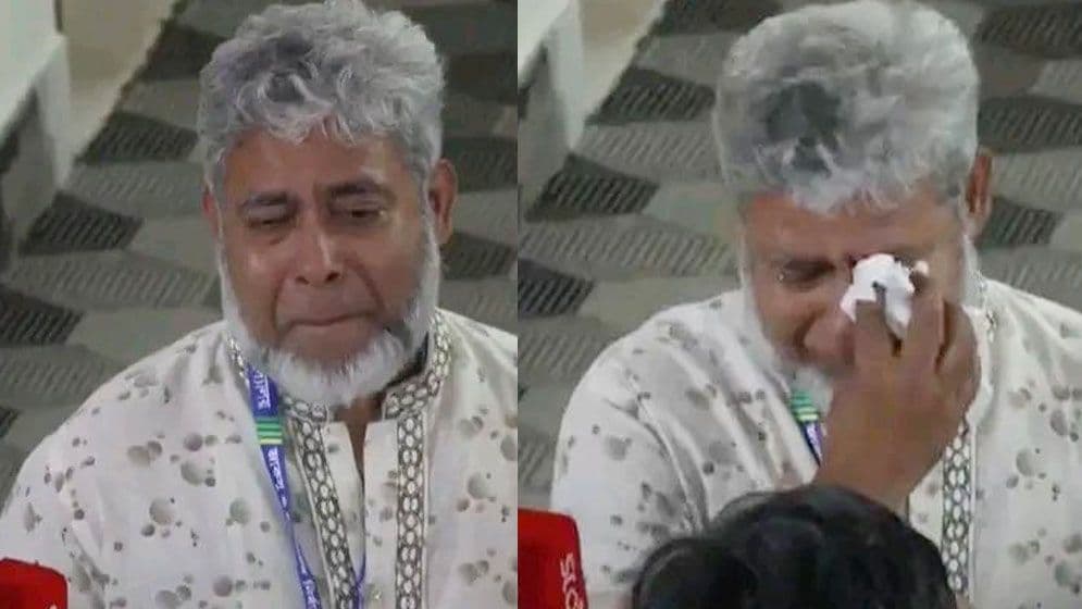 খুশিতে কাঁদলেন জুলাইয়ে চোখ হারানো জাবি অধ্যাপক লুৎফুল এলাহী image